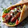 Menu sandwich kebab